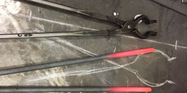 Tong being made - blog
