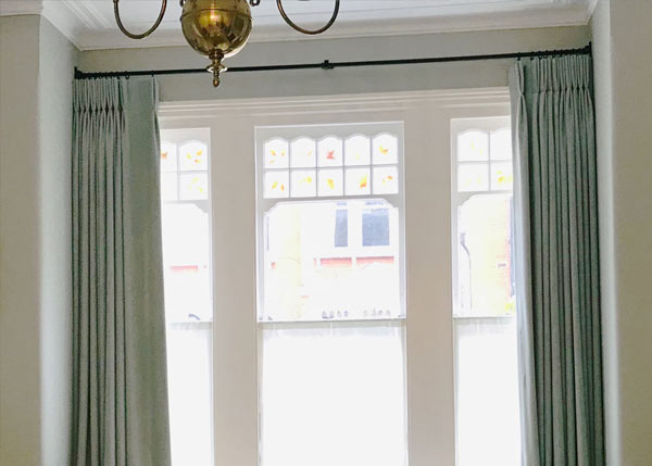 Recess Curtain Poles